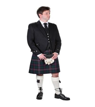 Argyle Jacket Kilt Outfit