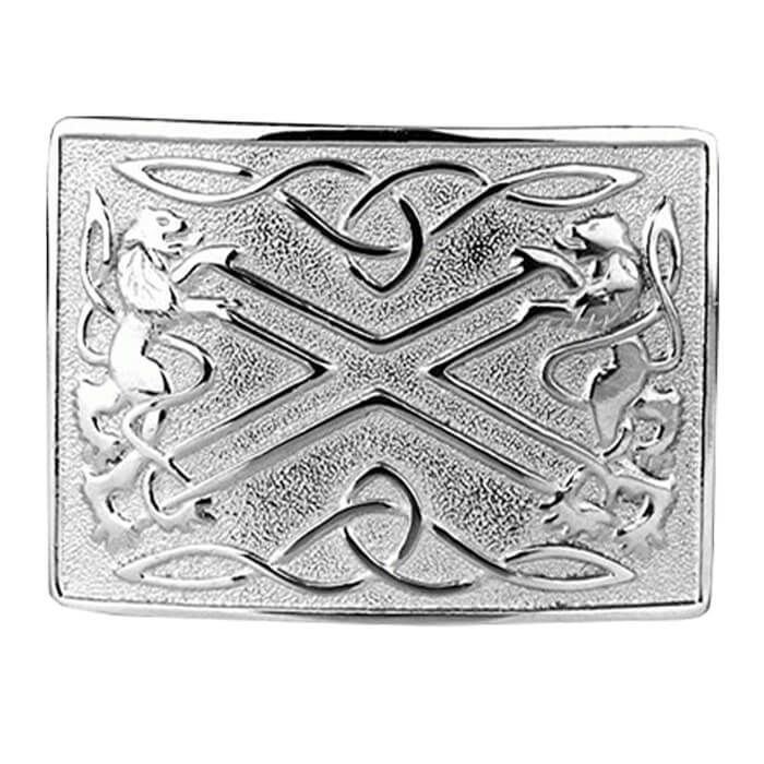 Highland Saltire Kilt Buckle