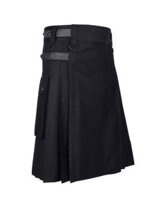 Black Kilt Utility for Men
