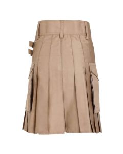 khaki utility kilt for Ladies