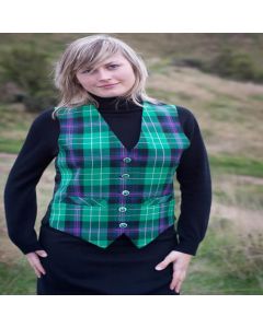Ladies Tartan Waistcoat