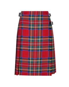 Royal Stewart tartan midi kilt